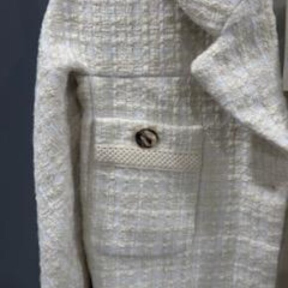 NWT Tuckernuck Ivory Tweed Renata Jacket - Picture 9 of 10
